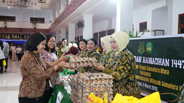 Kejati Sumut Gelar Pasar Murah Ramadan