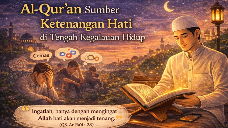 Al-Qur’an Penenang Hati di tengah Tekanan Hidup