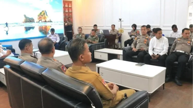 Polres Binjai Perkuat Koordinasi Pengamanan Idulfitri