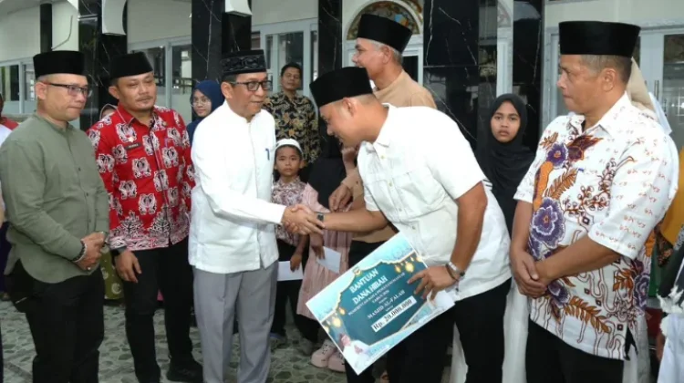 Masjid Al Falah Jadi Lokasi Terakhir Safari Ramadhan Pemko Pematangsiantar