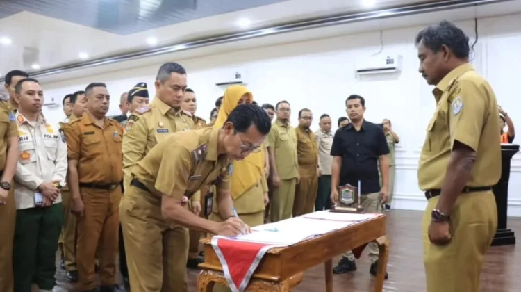 Tandatangan Perjanjian Kinerja,Walikota Binjai Dorong Inovasi dan Efisiensi