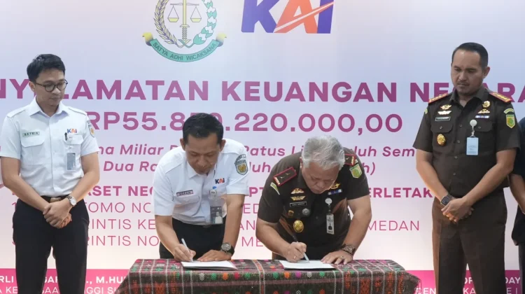 KAI Apresiasi Kejari Medan atas Penyelamatan Aset Negara