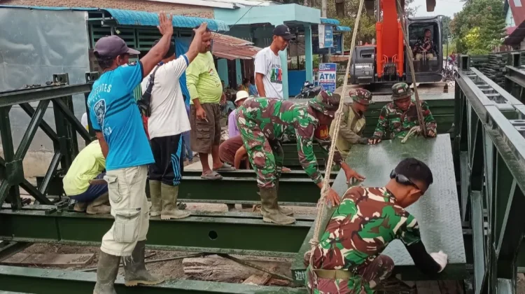Tuntaskan Pembangunan Jembatan Modular di Batu Bara