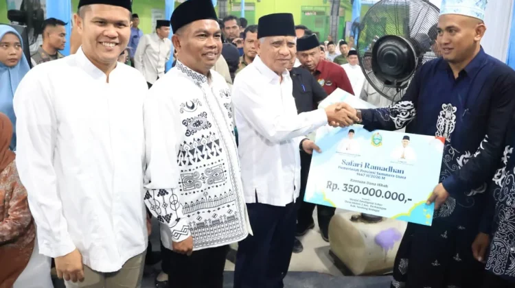 Safari Ramadan Pemprov Sumut Kunjungi Sergai