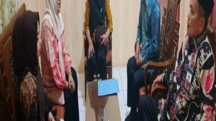 Tim Kanwil Kemenag Sumut Monitoring Kinerja Kemenag Humbahas