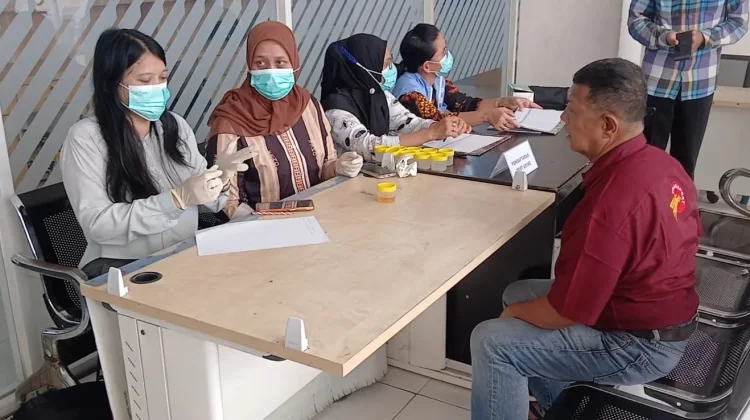 Pastikan Keamanan Pemudik, Kendaraan dan Awak Bus di Terminal Amplas Diperiksa