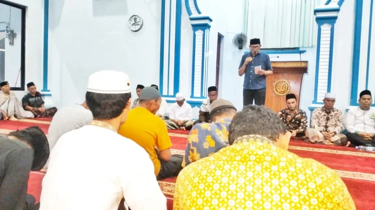 Tim Safari Ramadan Simalungun Kunjungi Masjid Al-Ikhlas