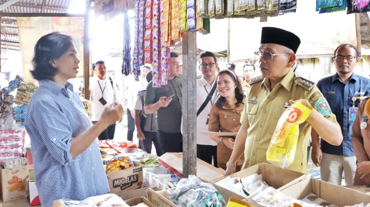 Bupati Simalungun Sidak Pasar jelang Idulfitri