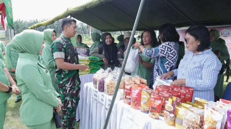 Dandim 0208 Asahan Ikuti Pembukaan Bazar Ramadan