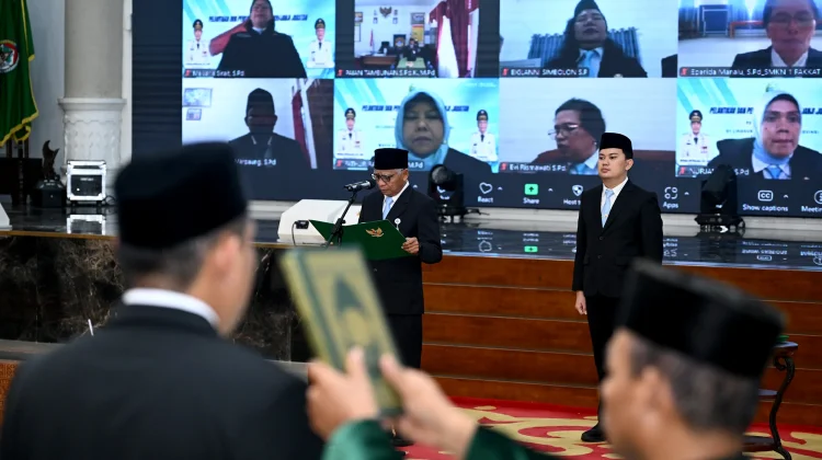 Wagub Surya Lantik 264 Pejabat Fungsional Pemprov Sumut