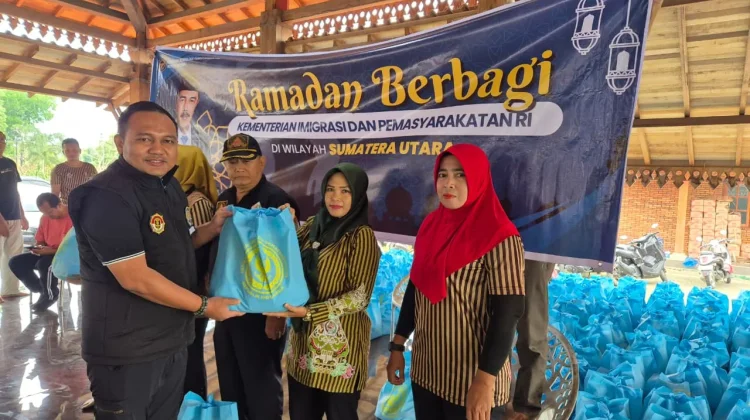 nstruksi Menimipas, Imigrasi Sumut Distribusikan 5.000 Paket Ramadan