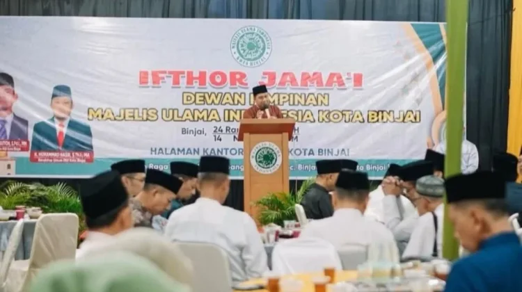 Pererat Silahturahmi, MUI Kota Binjai Gelar Buka Bersama Pemda
