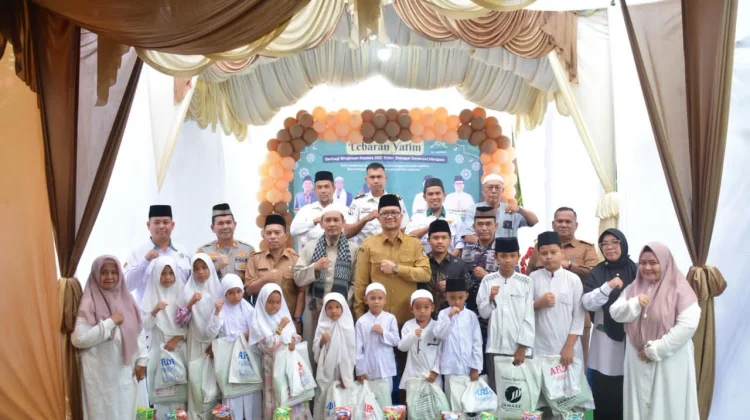 Ratusan Anak Yatim Tanjungbalai Terima Bingkisan Lebaran
