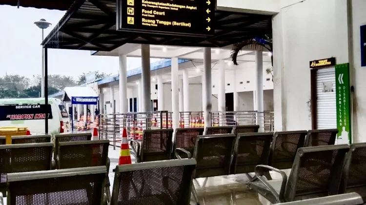Arus Mudik di Terminal Pinang Baris Medan Masih Lengang