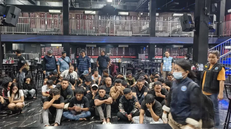 BNNP Sumut Grebek THM Blue Night, 48 Pengunjung Positif Narkoba