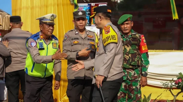 Pastikan Kesiapan Pengamanan Lebaran, Kapolres Pelabuhan Belawan Tinjau Pos PAM