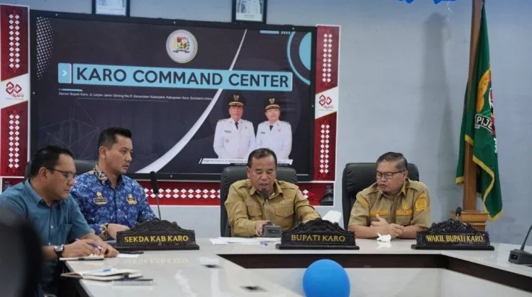 Bupati Karo dan Ketua DEN Bahas Pengembangan Wisata Tongging