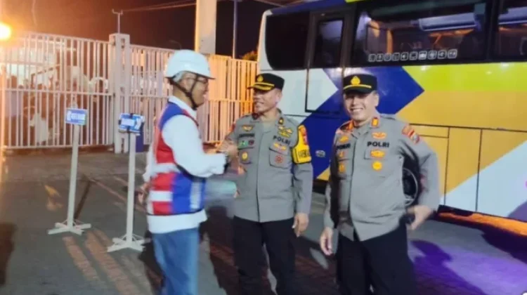Polres Pelabuhan Belawan Monitoring Kamtibmas di Terminal Penumpang Bandar Deli