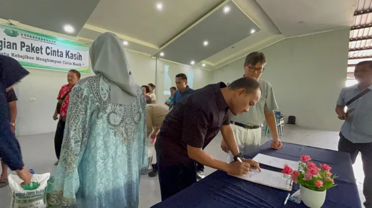 Yayasan Buddha Tzu Chi Salurkan 1000 Paket Sembako
