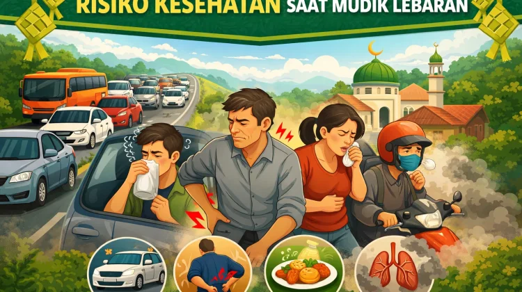 Dokter Ingatkan Potensi Gangguan Kesehatan Selama Masa Mudik Lebaran