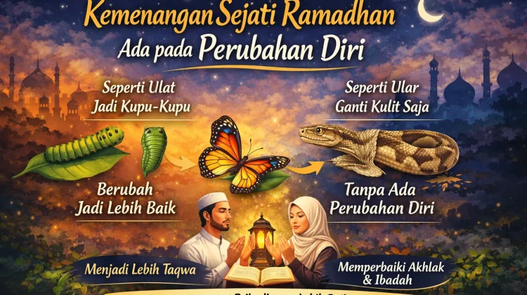 Kemenangan Sejati Ramadan Ada pada Perubahan Diri