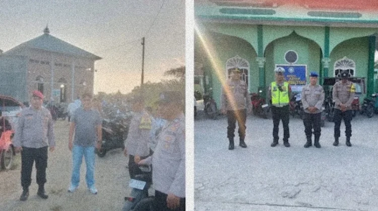 Polres Tanjungbalai Turunkan Personel Amankan Salat Idul Fitri