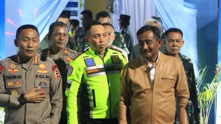 Wali Kota Binjai Tinjau Pos Pam di Malam Takbiran