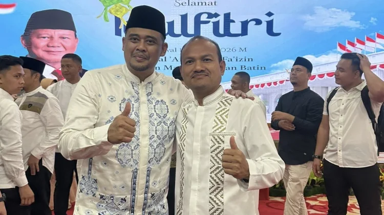 Walikota Tanjungbalai Hadiri Halal Bihalal Gubernur Sumatera Utara