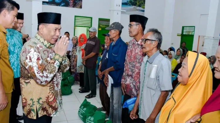 Ratusan Paket Sembako Disalurkan untuk Warga Sergai