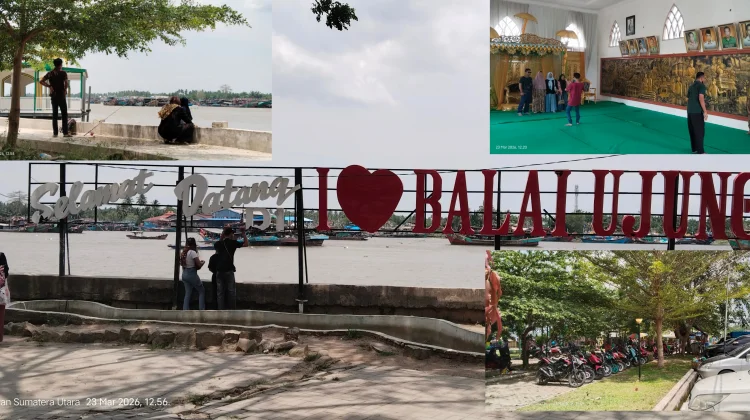 Balai Ujung Tanjung Ramai Dikunjungi Libur Idul Fitri