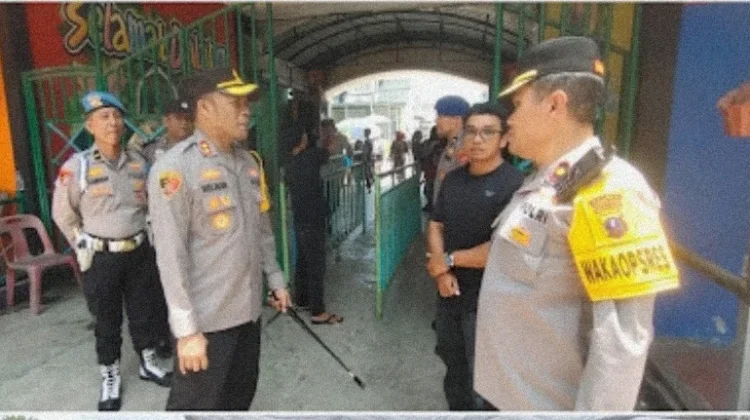 Kapolres Tanjungbalai Pastikan Waterboom Kondusif