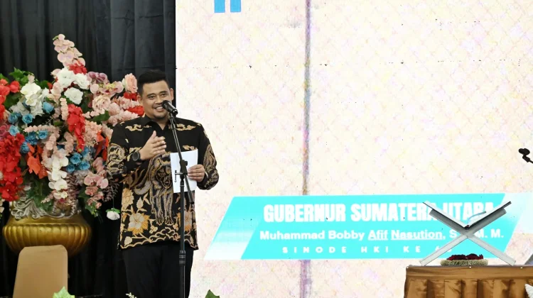 Bobby Nasution Hadiri Pembukaan Sinode ke-65 HKI di Medan