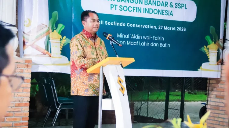 Bupati Sergai Hadiri Halalbihalal PT Socfindo