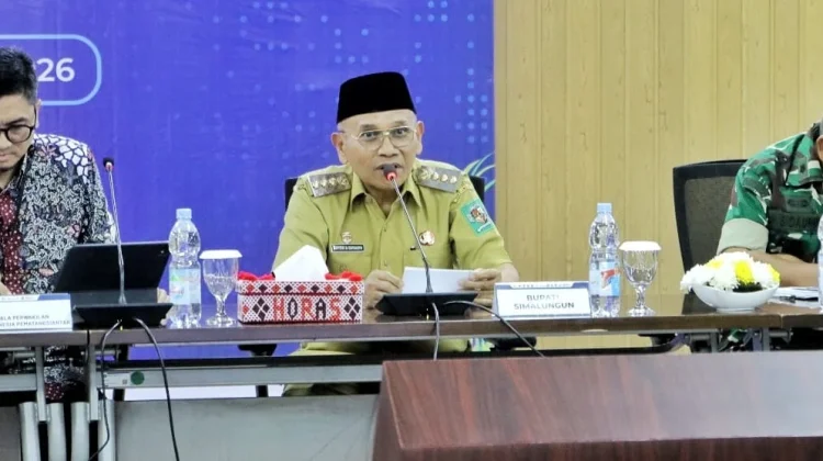 Bupati Pimpin Rapat TPID dan TP2DD di Siantar