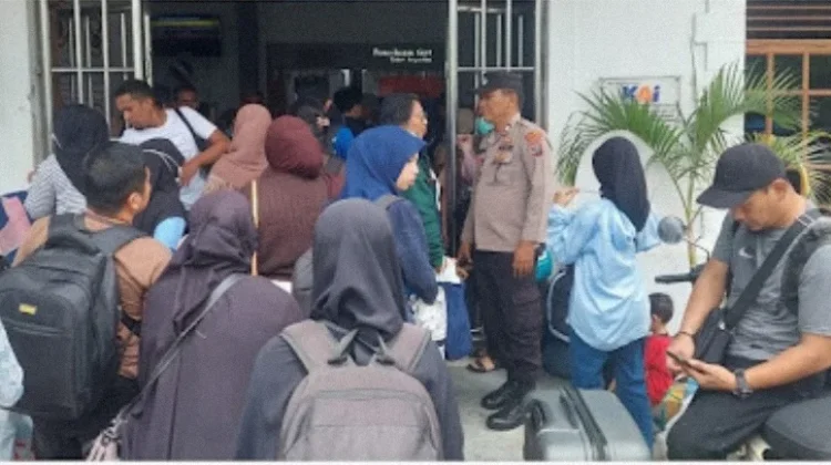 Tim Gabungan Pos Pelayanan Tingkatkan Pengamanan Pemudik