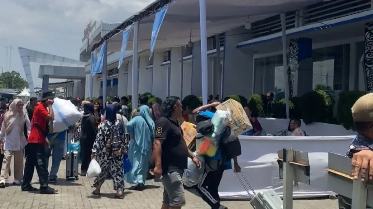 Terminal Belawan Padat di Masa Arus Balik