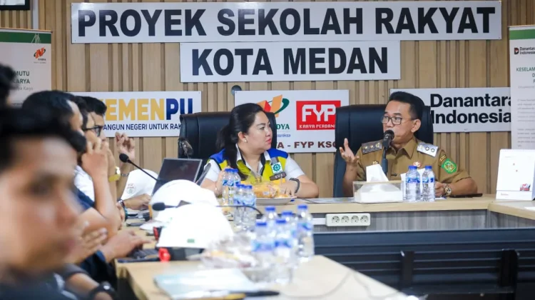 Capaian Pembangunan SR di Medan termasuk yang Tertinggi Secara Nasional