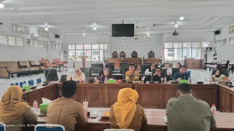 DPRD Tanjungbalai Gelar RDP Lintas Komisi Bahas Relokasi Pedagang Pasar Bahagia