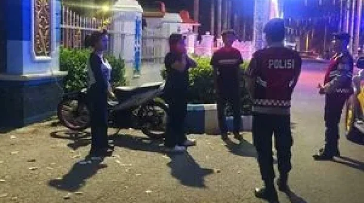 Cegah Premanisme, Sat Samapta Polresta Deli Serdang Berikan Himbauan Kamtibmas