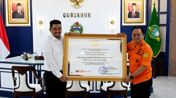 Gubernur Sumut Dukung Pendirian Balai Latihan Mitigasi Bencana dari Basarnas