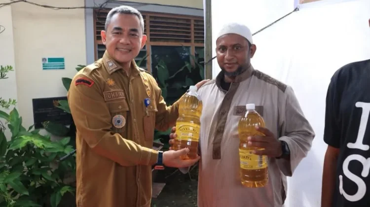 Perkuat Ketahanan Pangan, Pemko Binjai Distribusi Bantuan Beras dan Minyak Goreng