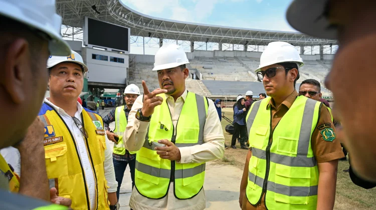 Jadi Venue AFF U19, Bobby Nasution Targetkan Stadion Teladan Selesai Bulan Mei