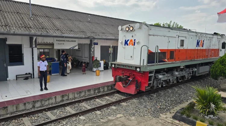 Stasiun Merbau Jadi Penggerak Mobilitas di Labuhanbatu Utara