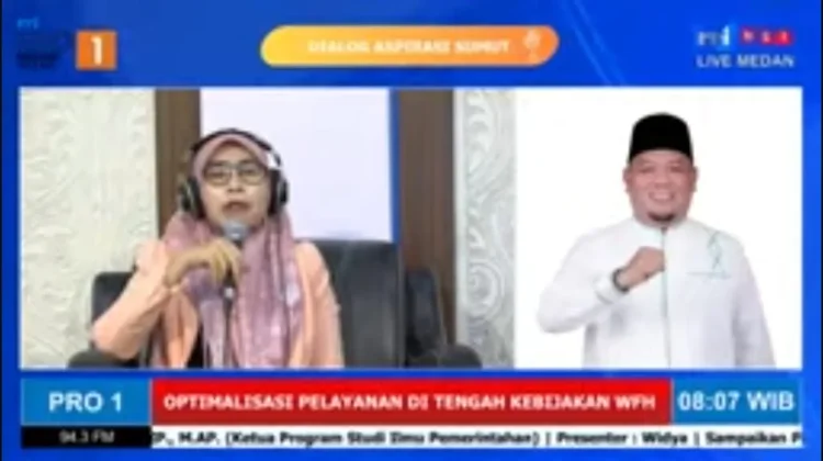 Optimalisasi Pelayanan di tengah  Kebijakan  WFH di Sumut