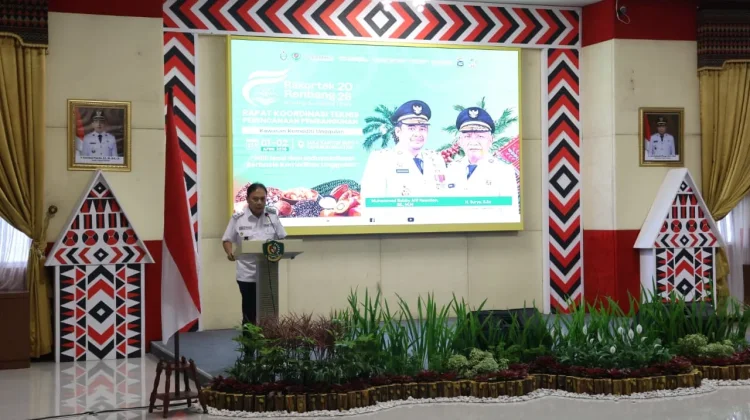 Pemkab Tapsel Menghadiri Rakortekrenbang 2026