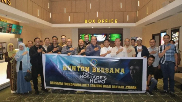 Forkopimda Asahan Nonton Bersama Film The Hostage’s Hero