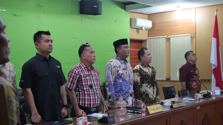 Bupati Dairi Ikuti Entry Meeting Pemeriksaan LKPD 2025 Bersama BPK