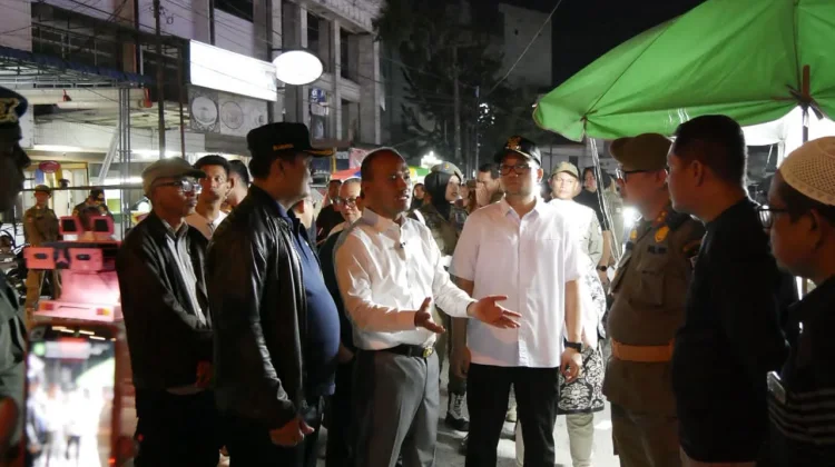 Pemkot Tanjungbalai Tertibkan PKL di Inti Kota