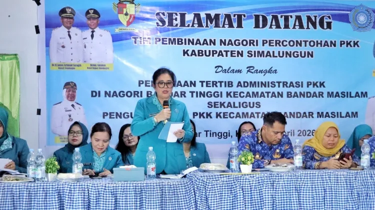 TP PKK Simalungun Bina Nagori Tertib Administrasi