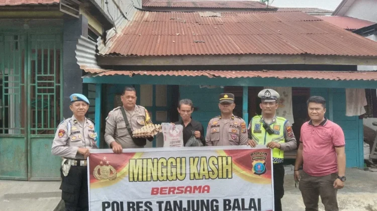 Polres Tanjungbalai Berbagi Perayaan Paskah